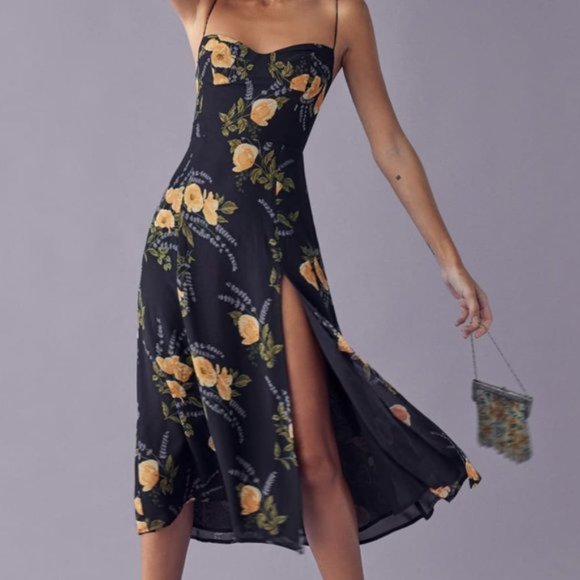 Reformation Dresses & Skirts - NWT Reformation Juliette Floral Midi Dress in Petit Jardin